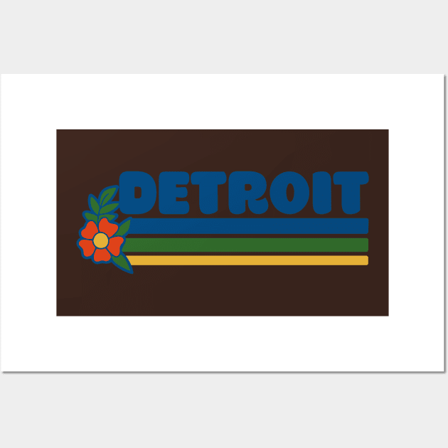 Detroit Wall Art by bubbsnugg